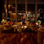 Pufe Tamborete Capa Linho Fendi