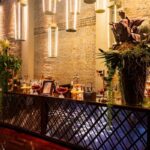 Balcão/Bar Frente Treliça Ferro Envelhecido