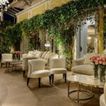 Poltrona Chanel Linho Rústico Off White