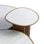 Mesa Drops Marmorizado Lateral