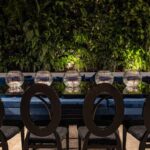 Cadeira Dubai Preta com Assento Veludo Preto