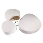 Pufe Otto Off White - Conjunto