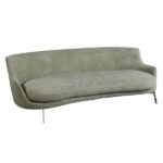 Sofá Acqua Bouclê Verde Oliva