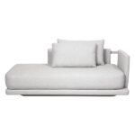 Sofá Milão Linho Cinza Mesclado