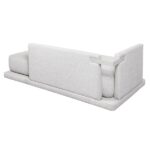 Sofá Milão Linho Cinza Mesclado