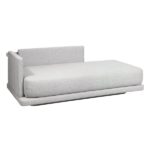 Sofá Milão Linho Cinza Mesclado