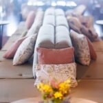 Banco Ilha com Encosto Central