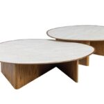 Mesa Drops Marmorizado Centro  - "M"