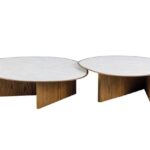 Mesa Drops Marmorizado Centro - "G"