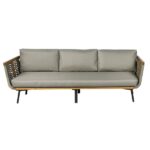 Sofá Trancoso Linho Rústico Fendi