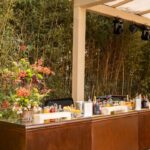 Balcão/Bar Ferro Envelhecido Retangular