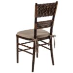 Cadeira Itália Madeira Encosto Palha