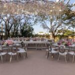 Cadeira Dubai Prata com Assento Veludo Bege