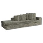 Sofá Cipriani Capa Chenile Verde Militar