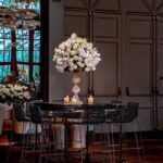 Banqueta Renda Preto(a)