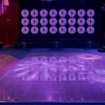 Pista de Dança Holográfico Globo Cromado