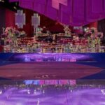 Pista de Dança Holográfico Globo Cromado