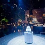 Pista de Dança Holográfico Globo Cromado