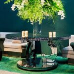 Mesa Magnífica Redonda Espelho