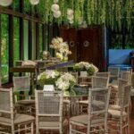 Cadeira Pandoro Off White com Assento Linho Fendi Claro