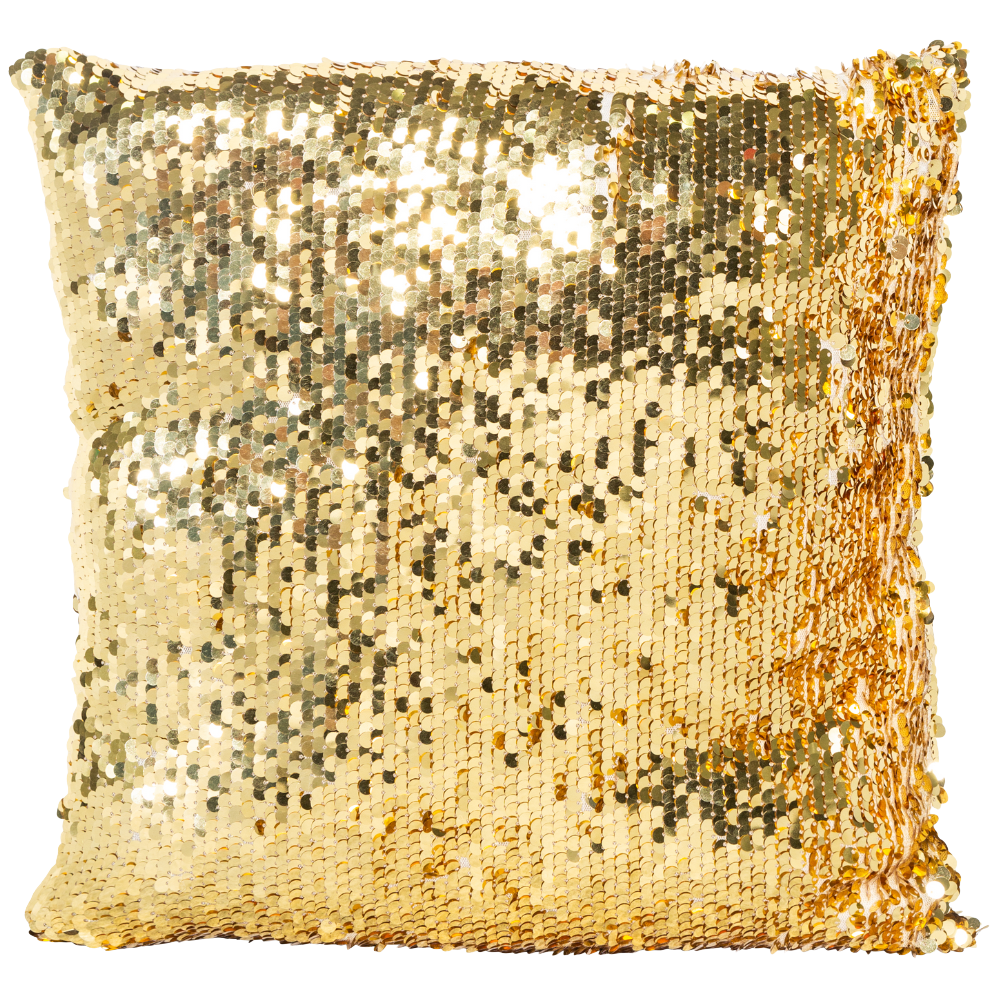 Almofada Paetê Ouro
