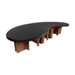 Tampo Orgânico Laca com Borda de 8cm e Base Amazônia