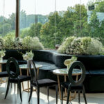 Banco S com Encosto Curvo