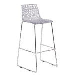 Banqueta Renda Cristal