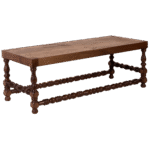 Mesa com Pés Torneados Centro