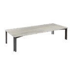 Mesa Minotti Centro com Tampo Mármore Travertino Bege