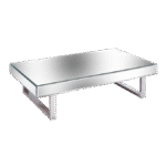 Mesa Espelho Cristal Centro