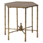 Mesa Hexagonal Ouro