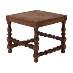 Mesa com Pés Torneados Lateral