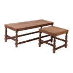 Mesa com Pés Torneados Lateral