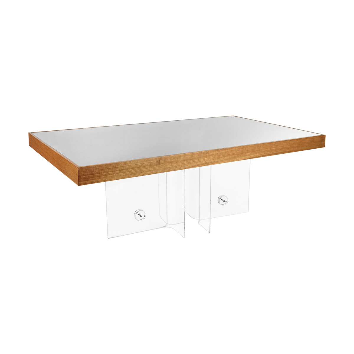 Tampo Bossa Espelho Bronze com Borda Mel e Base Star