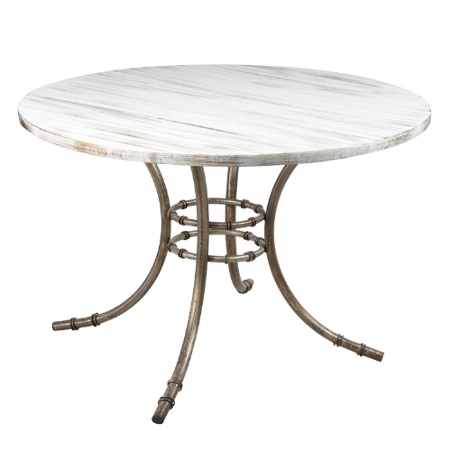 Tampo Laca com Base Bambu Ferro Cinza