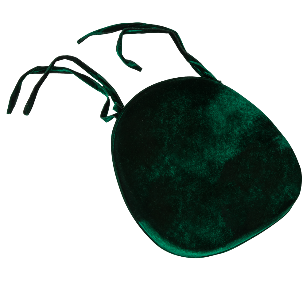 Capa Assento Veludo Irlandês Verde (Cadeira Itália)