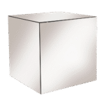 Aparador Cubo em Espelho Bronze