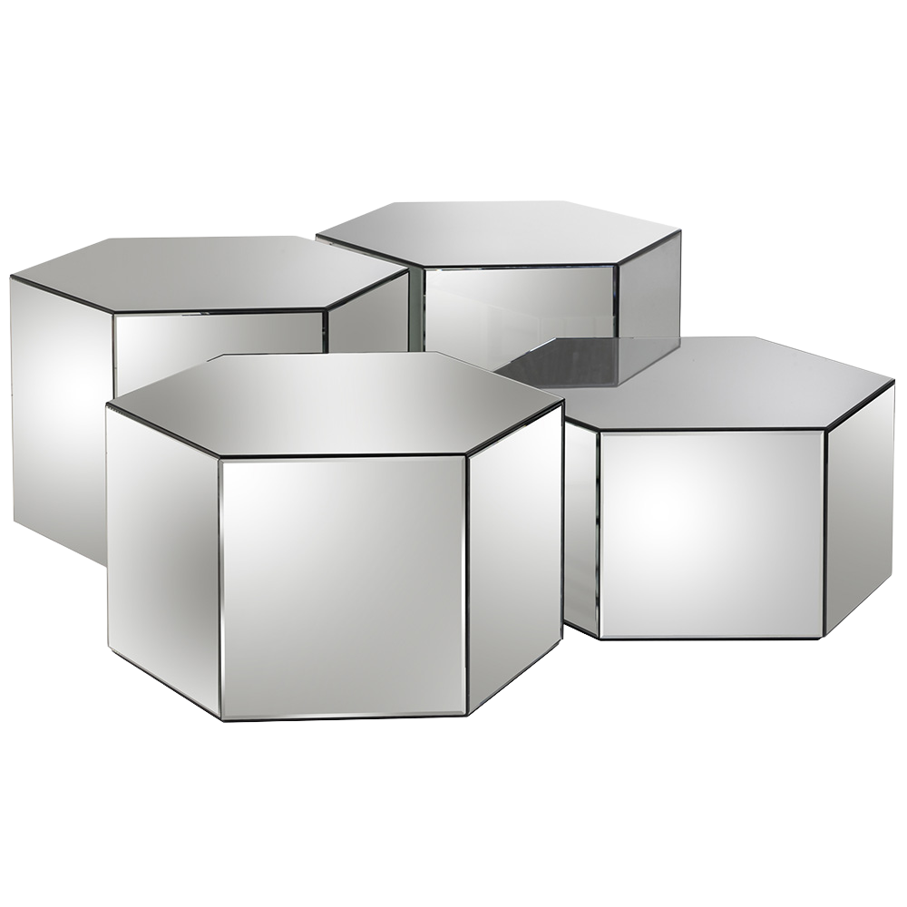 Mesa Colmeia Espelho - Conjunto