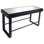 Mesa Balcão Alta em Laca com Tampo Espelho