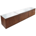 Balcão/Bar Ferro Envelhecido Retangular