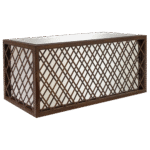 Balcão/Bar Frente Treliça Ferro Envelhecido