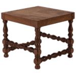 Mesa com Pés Torneados Lateral