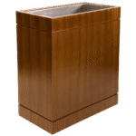 Carrinho de Bebida Ouro Velho Escuro Com Cuba Inox