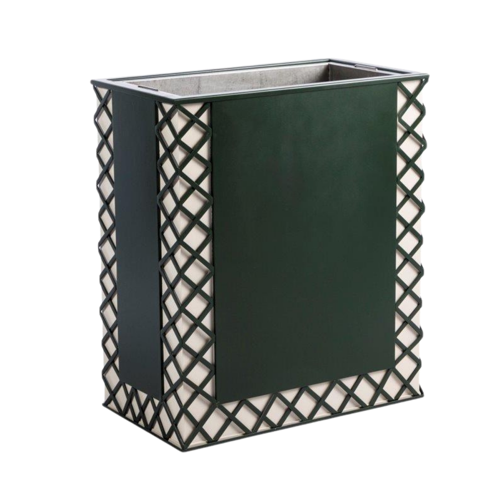 Carrinho de Bebida Laca com Treliças com Cuba Inox