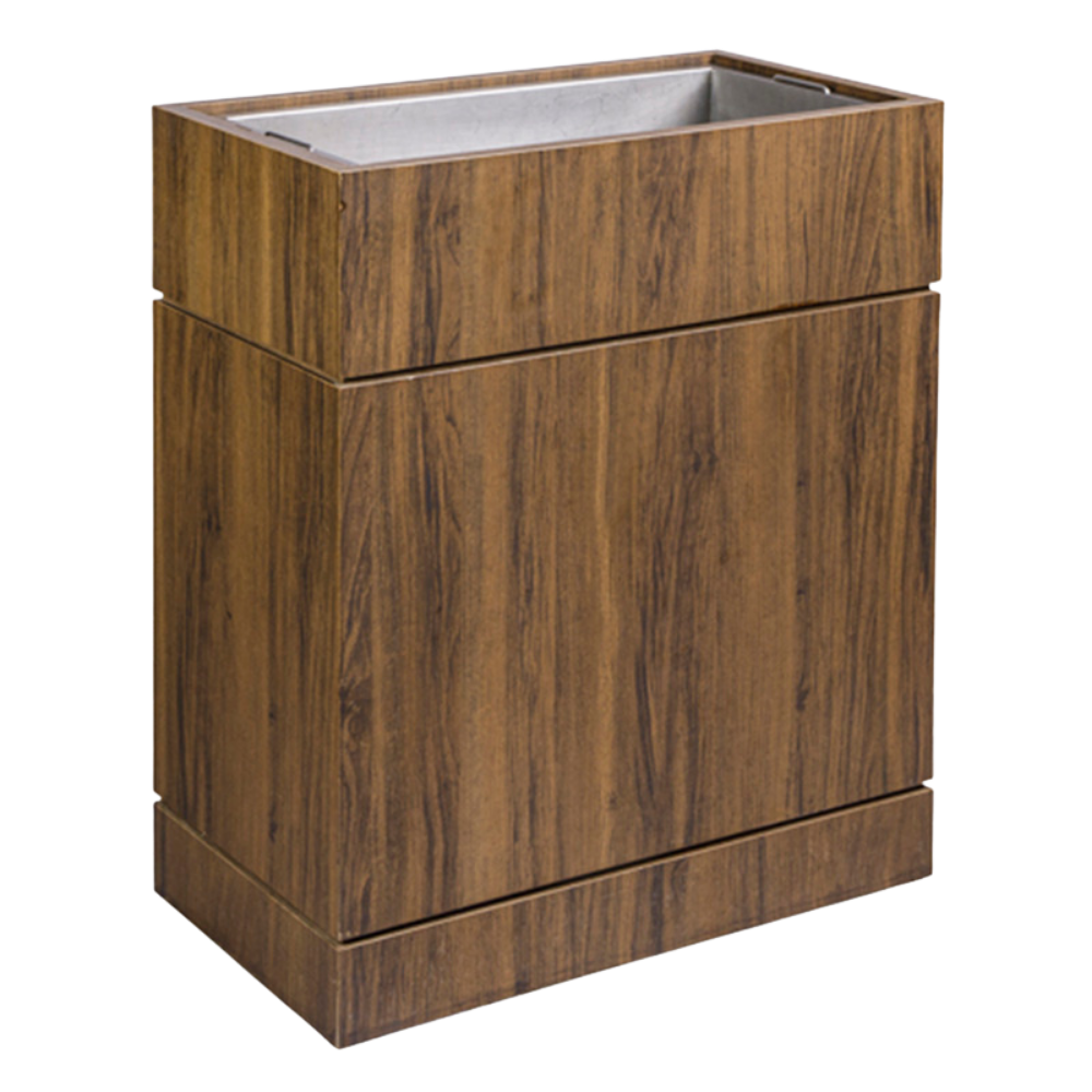 Carrinho de Bebida Texturizado Madeira