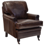 Poltrona Couro Havanna