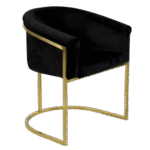 Poltrona Gucci com Capa Veludo Inca Preto