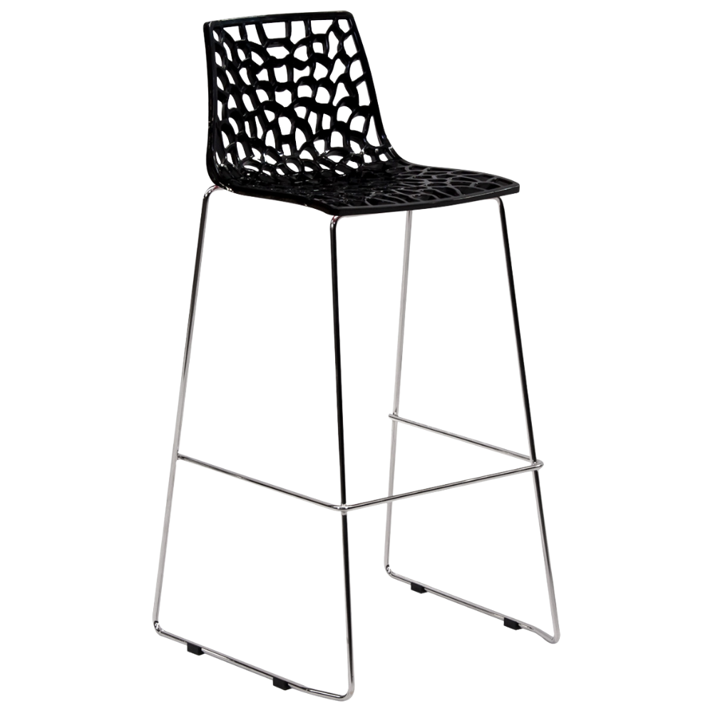 Banqueta Renda Preto(a)