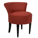 Poltrona Mignon Camurça Rouge de Fer